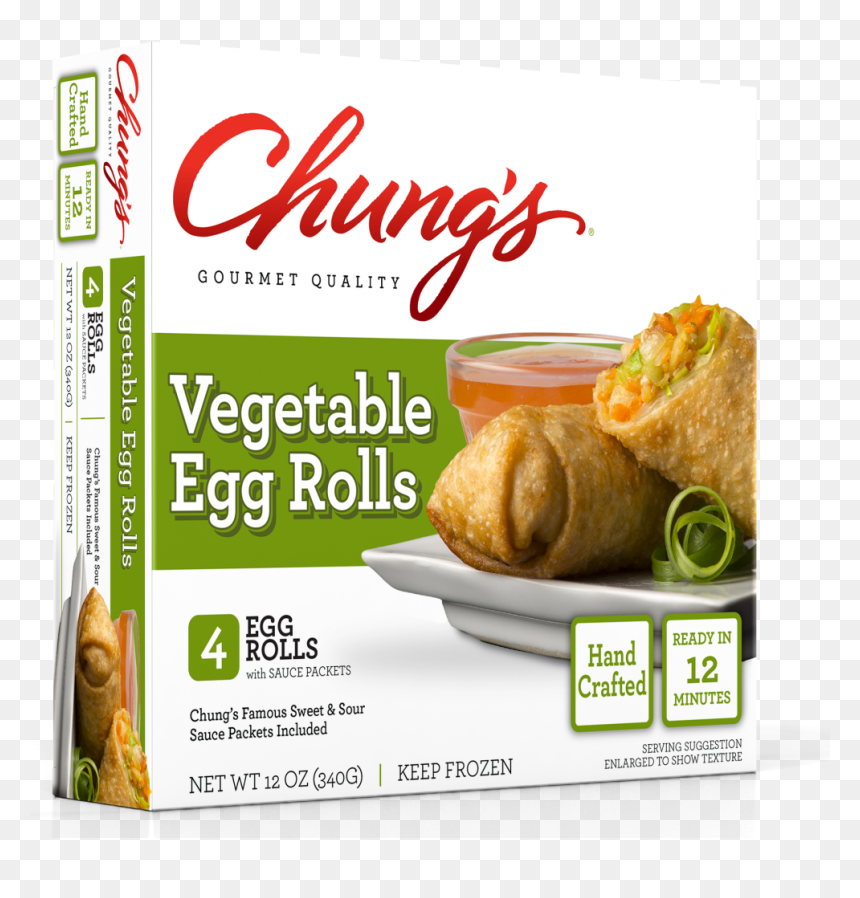 Chungs Pork Egg Rolls, HD Png Download - eggroll png