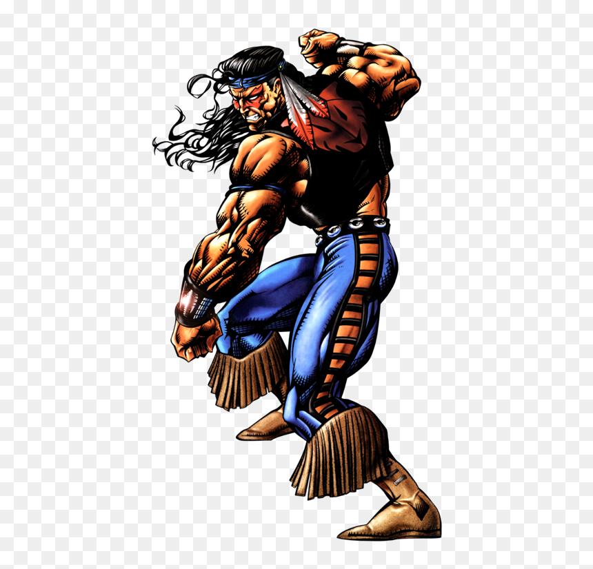 No Caption Provided - Mortal Kombat 9 Nightwolf Mk9, HD Png Download - killer croc png