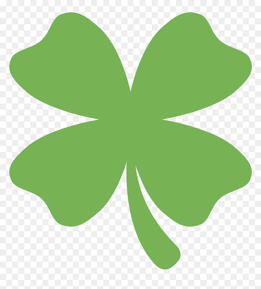 Four Leaf Clover Symbol, HD Png Download - 4-h clover png