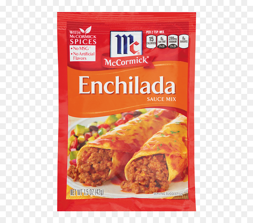 Enchilada Sauce Mix - Mccormick Enchilada Sauce Mix, HD Png Download - enchilada png