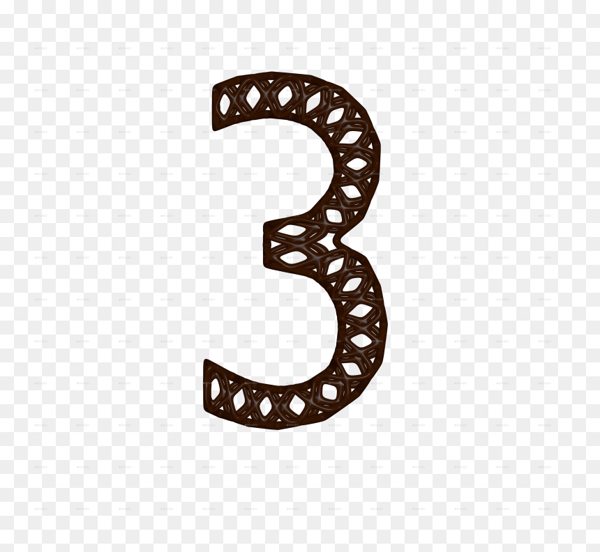 Graphic Design, HD Png Download - 3d number 1 png