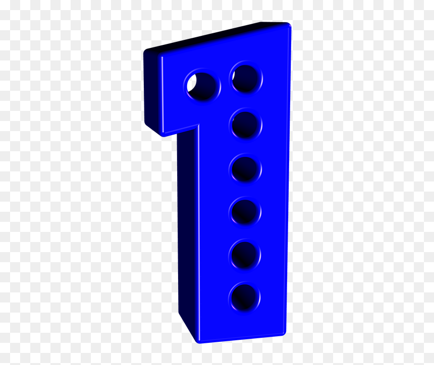 Number, Digit, Font, Digital, 3d - Colorfulness, HD Png Download - 3d number 1 png