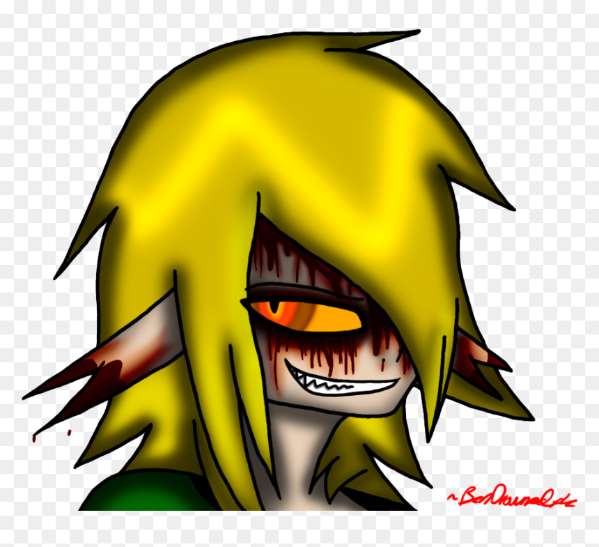 Ben Drowned In L4dpip-squeak’s Style By ~bendrownedplz - Cartoon, HD Png Download - ben drowned png