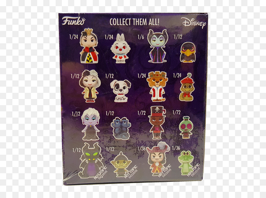 Disney Villains Mystery Minis, HD Png Download - disney villains png