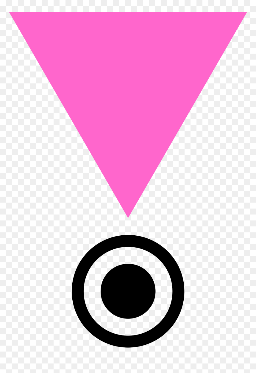 Green Badge For Concentration Camps, HD Png Download - pink triangle png