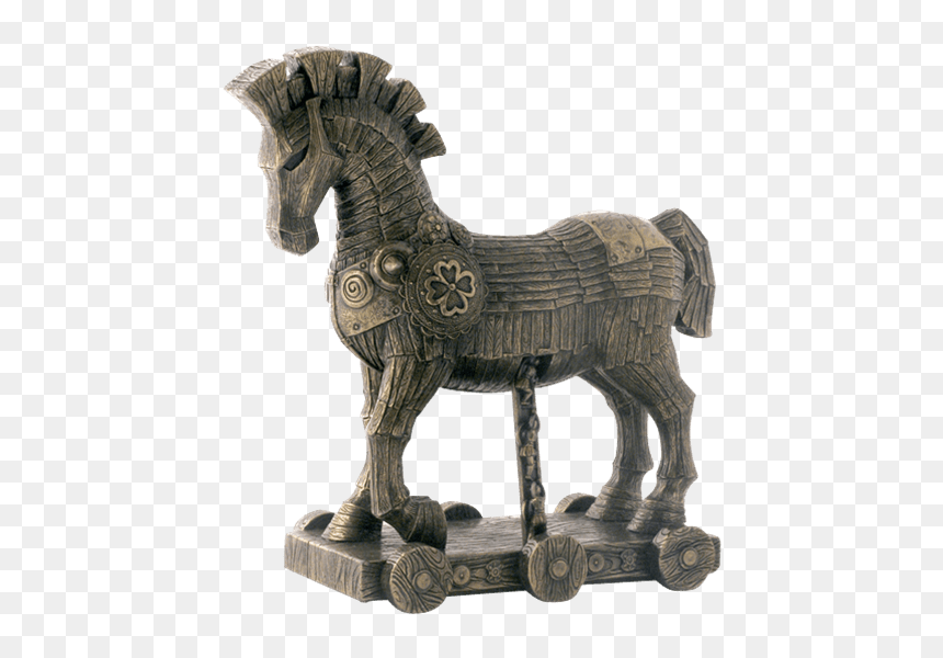 Trojan Horse Statue - Trojan Statue, HD Png Download - trojan horse png