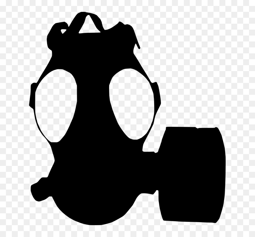 Gas Mask, War, Old, Protection, Gas, Mask, Military - Gas Mask Transparent Background, HD Png Download - skull gas mask png