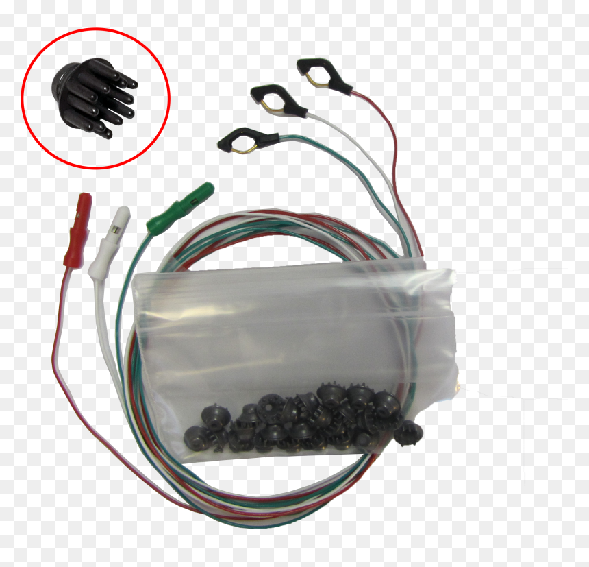 Dry Eeg Electrodes Connector, HD Png Download - tracer goggles png
