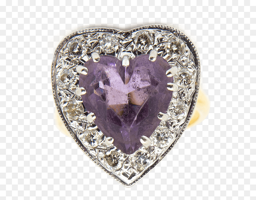 Amethyst, HD Png Download - heart cluster png