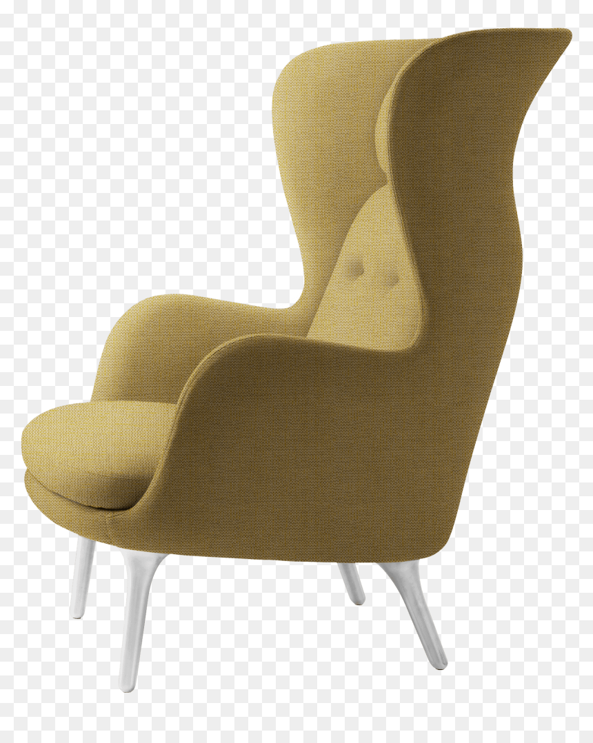 Ro Jaime Hayon Lounge Chair Yellow, HD Png Download - lounge chair png