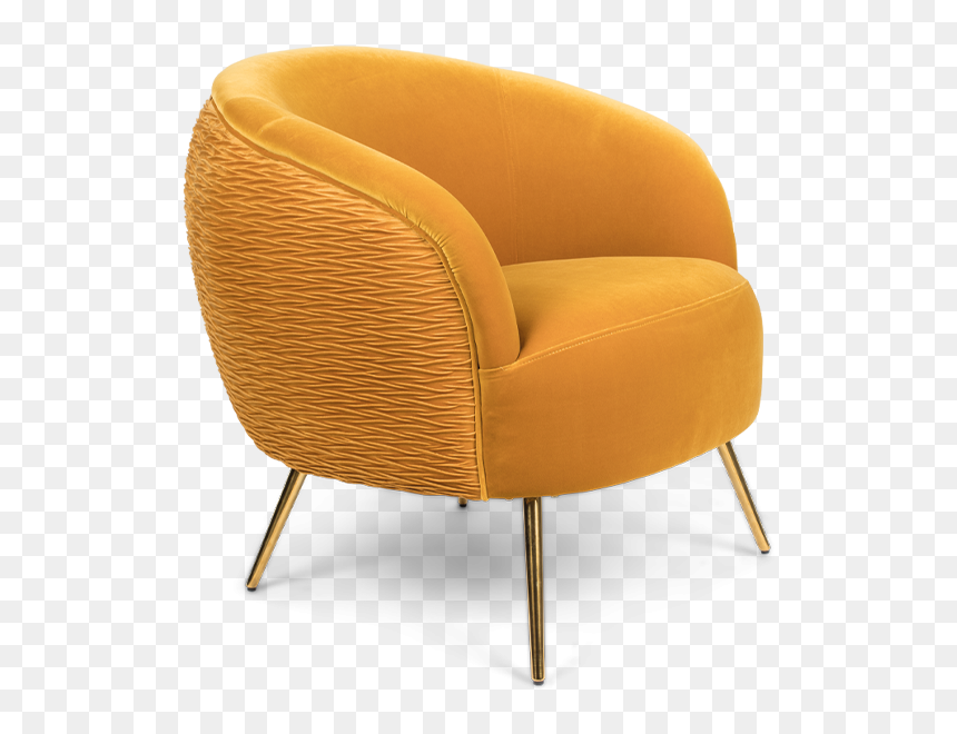 Bold Monkey Stoel So Curvy, HD Png Download - lounge chair png