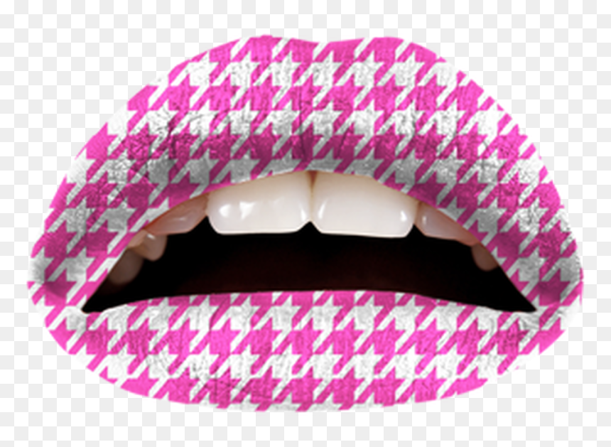Violent Lips , Transparent Cartoons - Stickers Bouche Doré, HD Png Download - biting lip png