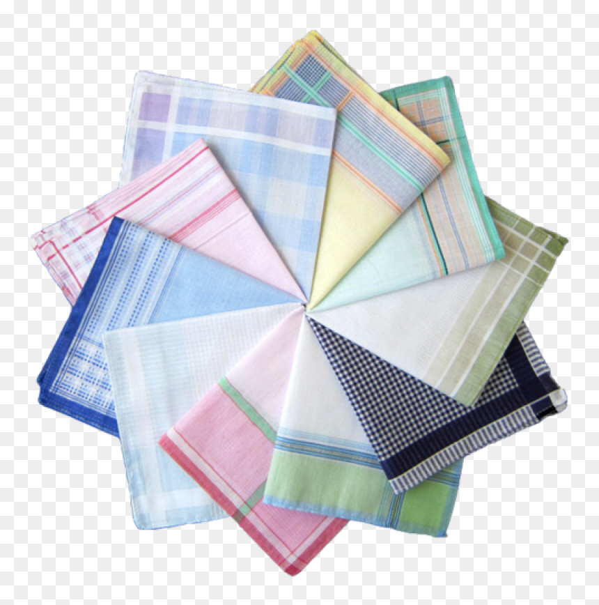 Checkered Cotton Handkerchief Png Image - Handkerchief Png, Transparent Png - handkerchief png