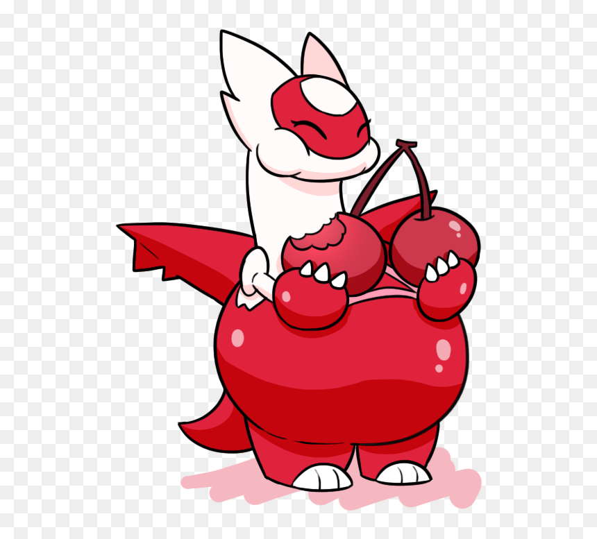 Cherry Cherry - Cartoon, HD Png Download - pacman cherry png