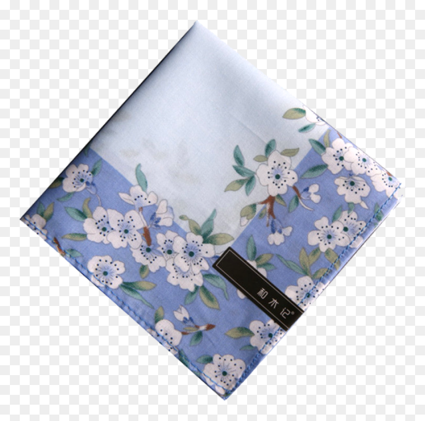 Flowers Square Handkerchief Png Image - Floral Design, Transparent Png - handkerchief png