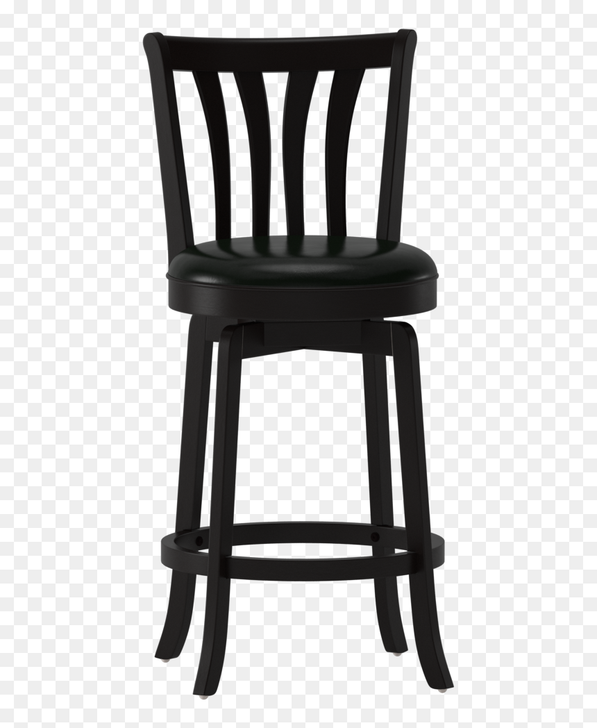32 Wood Swivel Bar Stool, HD Png Download - bar counter png