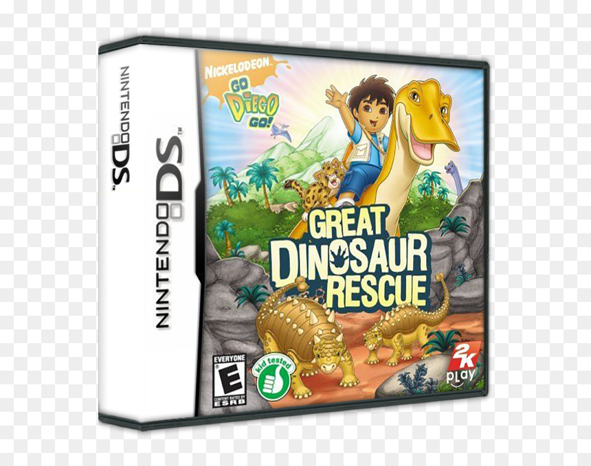 Go Diego Go Great Dinosaur Rescue Ds, HD Png Download - go diego go png
