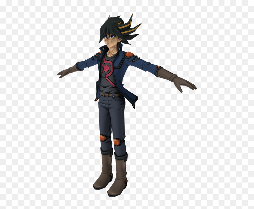 Download Zip Archive - Figurine Yu Gi Oh 5ds, HD Png Download - yusei fudo png