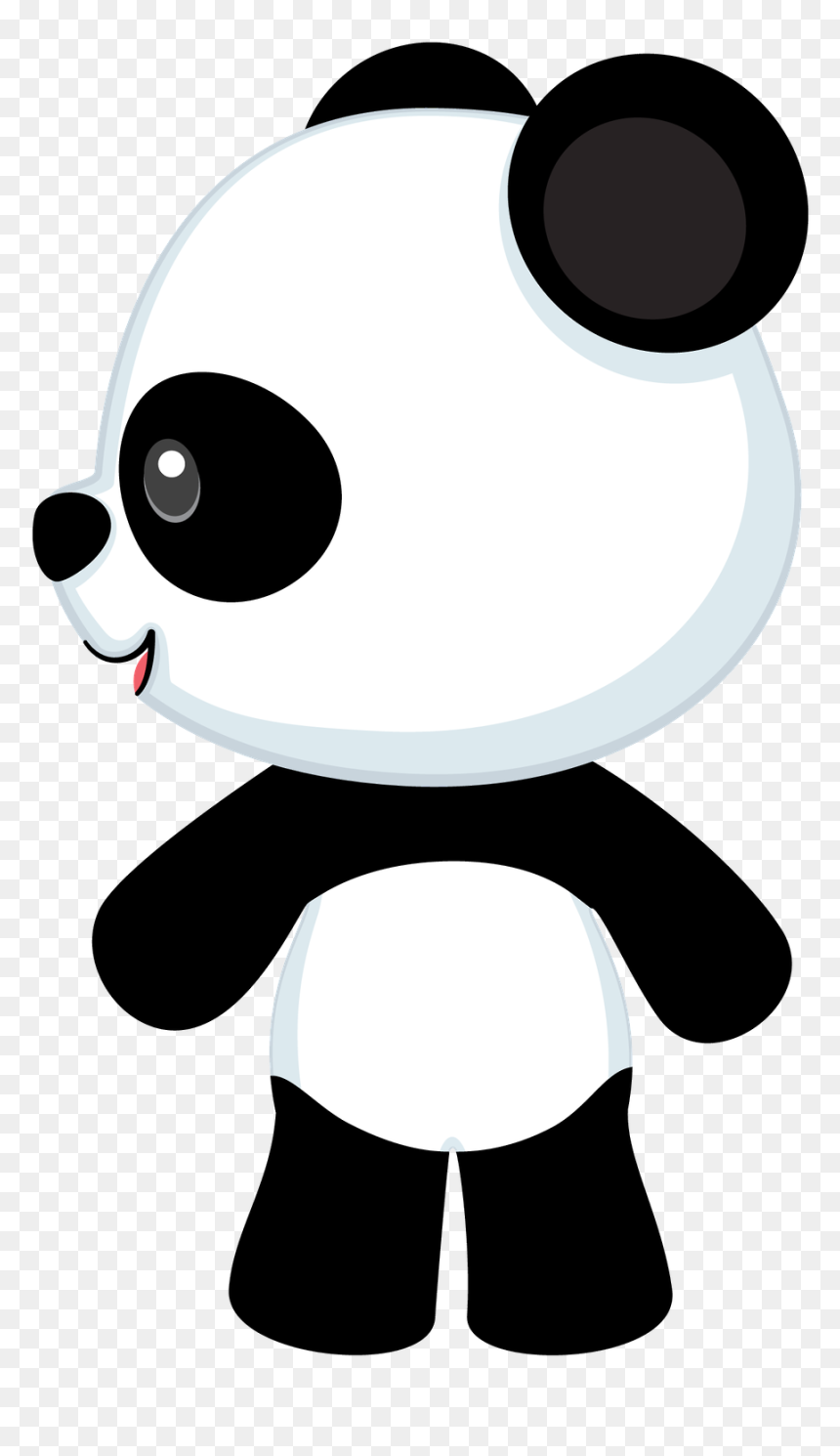 Panda Girl Clipart, HD Png Download - panda bear png