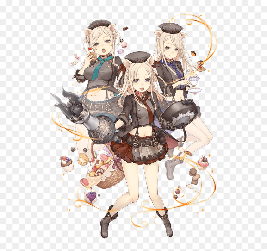 Sinoalice Three Little Pigs, HD Png Download - yusei fudo png