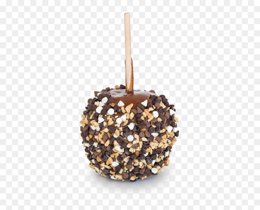 Triple Chocolate Turtle Caramel Apple, HD Png Download - caramel apple png