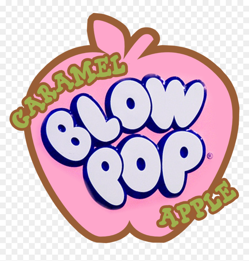 Caramel Apple Blow Pop Lollipops - Blow Pop Pop Art, HD Png Download - caramel apple png