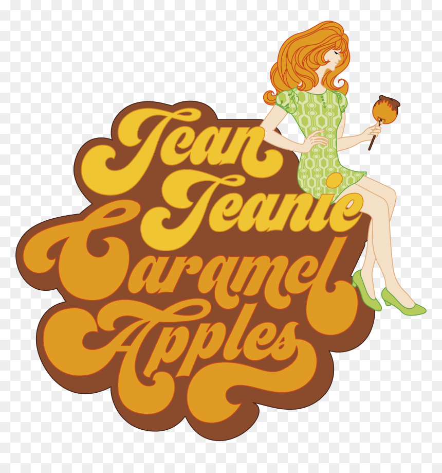 Jean Jeanie Caramel Apples - Illustration, HD Png Download - caramel apple png