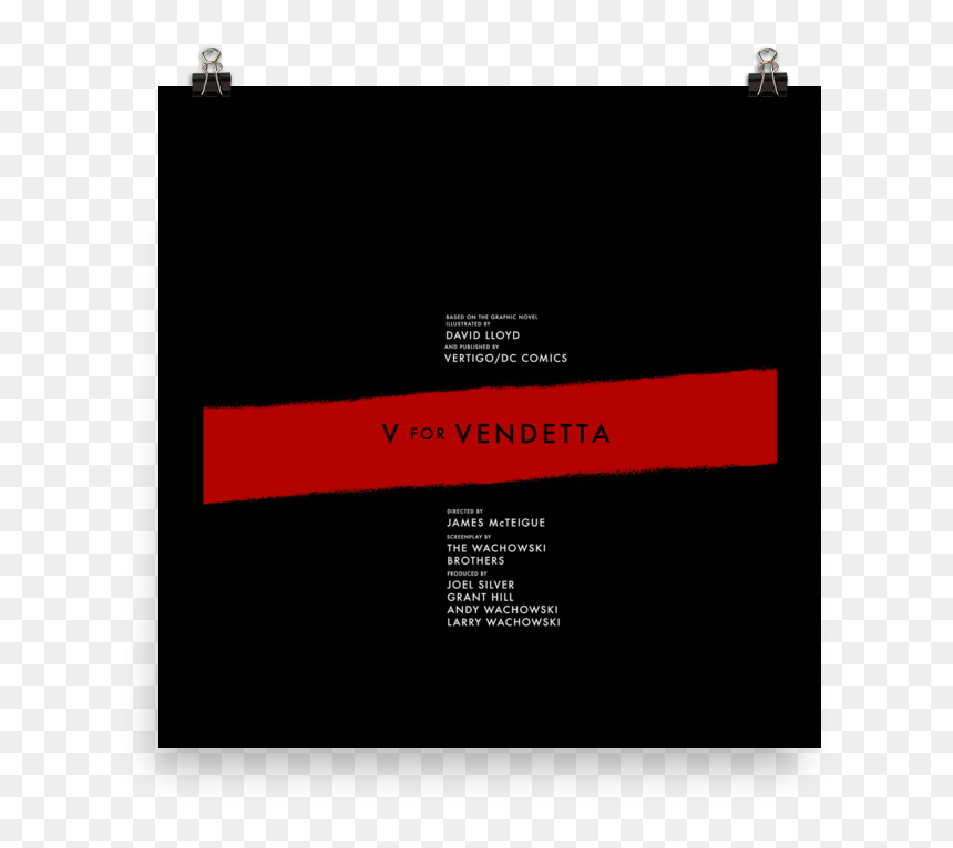 Paper, HD Png Download - v for vendetta png