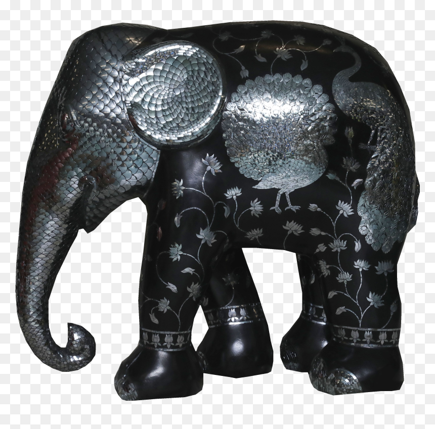 Sheesh Mahal By Rohit Bal Left - Indian Elephant, HD Png Download - indian elephant png