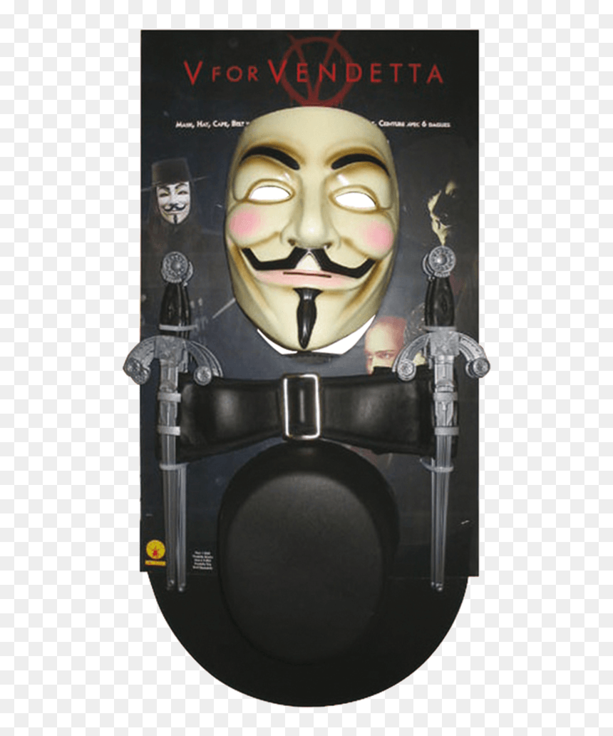 V For Vendetta Costume Ideas, HD Png Download - v for vendetta png