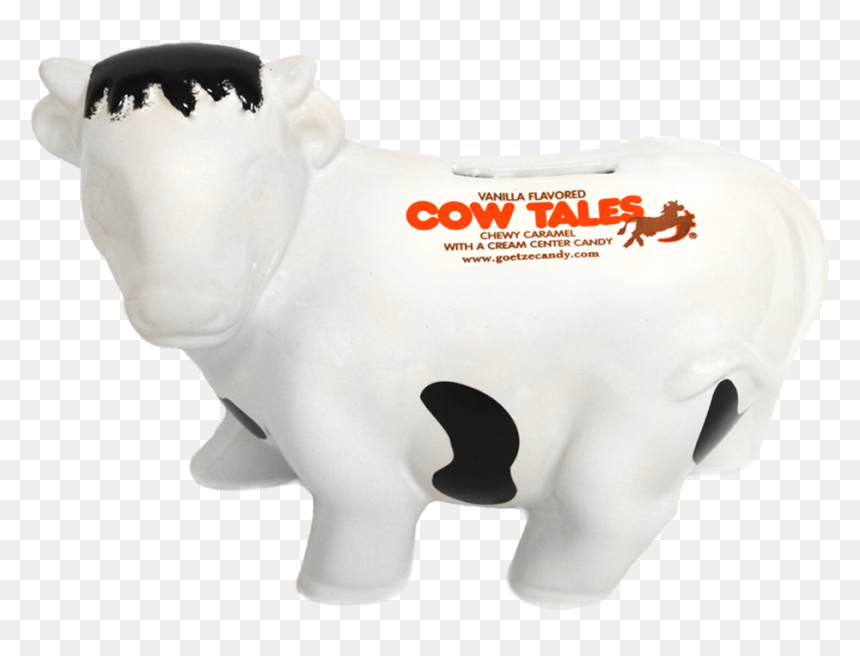 Cow Tales Ceramic Cow Coin Bank - Sheep, HD Png Download - caramel apple png