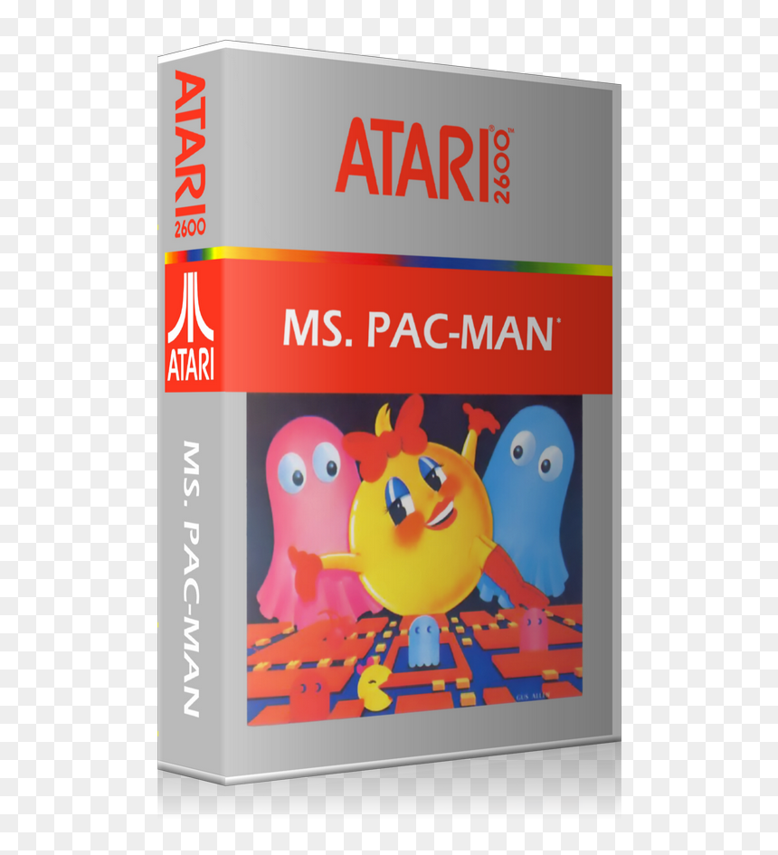 Atari 5200 Blue Print, HD Png Download - ms pacman png
