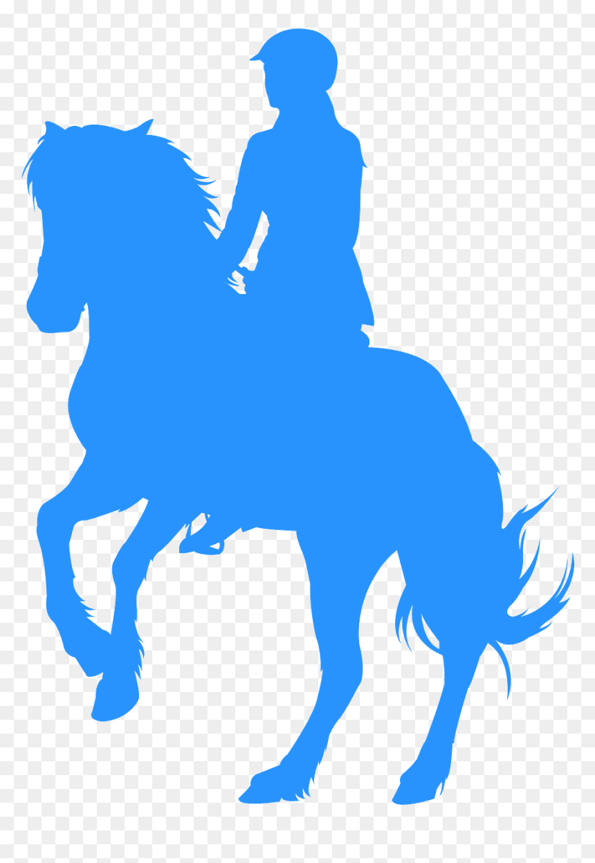 Horse Silhouette, HD Png Download - rearing horse png