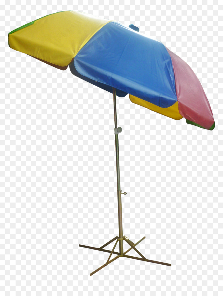 Round Umbrella - Umbrella, HD Png Download - yellow umbrella png