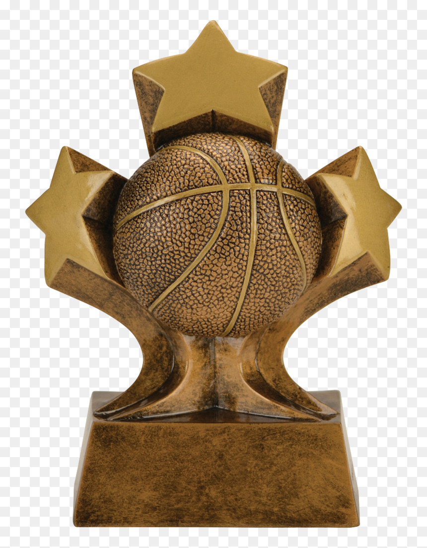Basketball Tri Star Series P - Gold Trophies For Dogs, HD Png Download - basketball trophy png