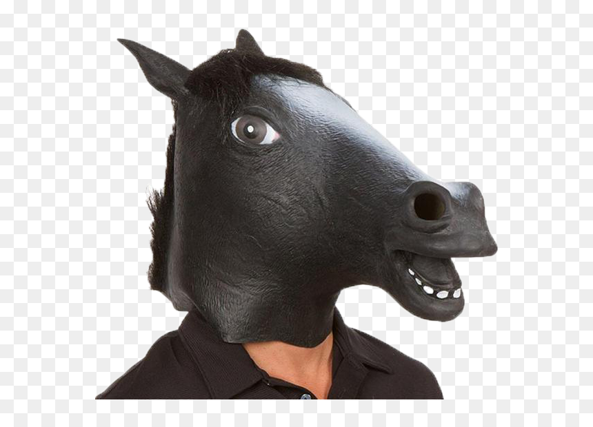 Load Image Into Gallery Viewer, Horse Head Mask - Mascara Cavalo Preta, HD Png Download - zebra head png