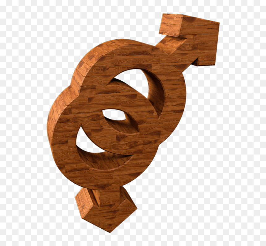 Gender Sign Wood Transparent - Plywood, HD Png Download - texture pngs