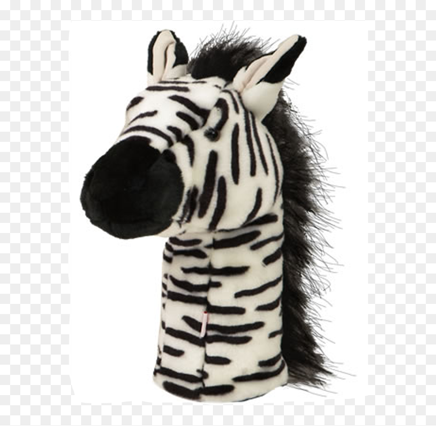 Daphne Headcover Zebra, HD Png Download - zebra head png