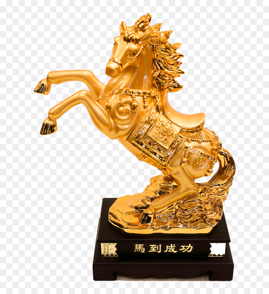 Bronze Sculpture, HD Png Download - rearing horse png