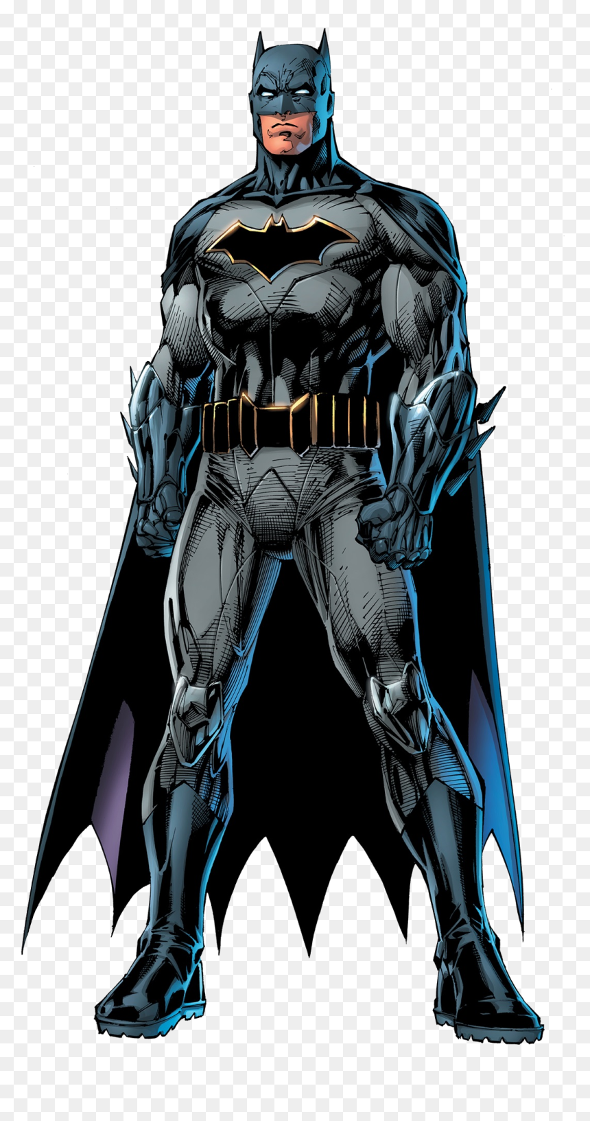 Batman, The Dark Knight , Png Download - Rebirth Batman Jim Lee, Transparent Png - batman the dark knight png