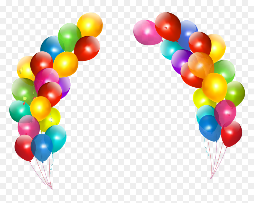 Transparent Clipart Födelsedag - Transparent Background Balloon Png Hd, Png Download - happy birthday balloon png