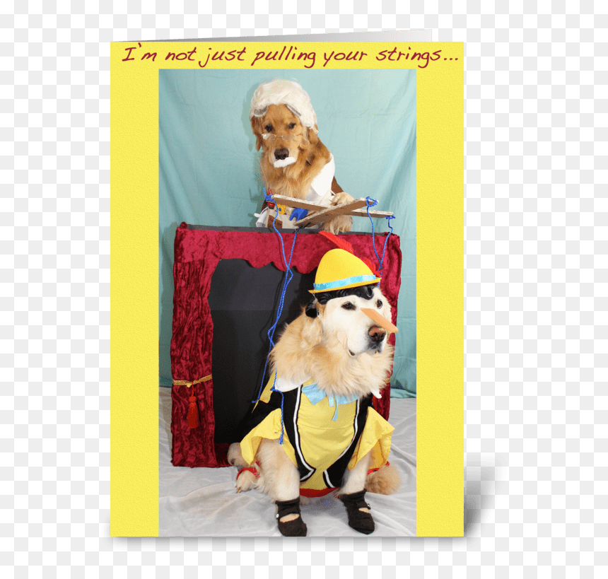 Puppet Dog Costumes, HD Png Download - puppet strings png