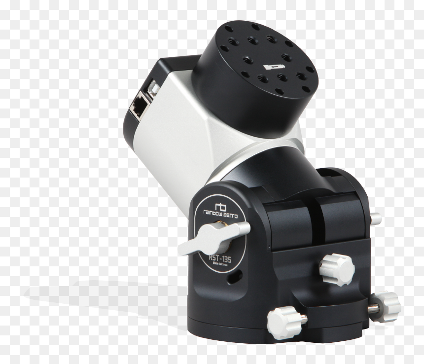 Rsinbow Astro Rst-135 Mount"
 Title="click To Enlarge - Rainbow Astro Rst 135 Az Eq, HD Png Download - video vixen png