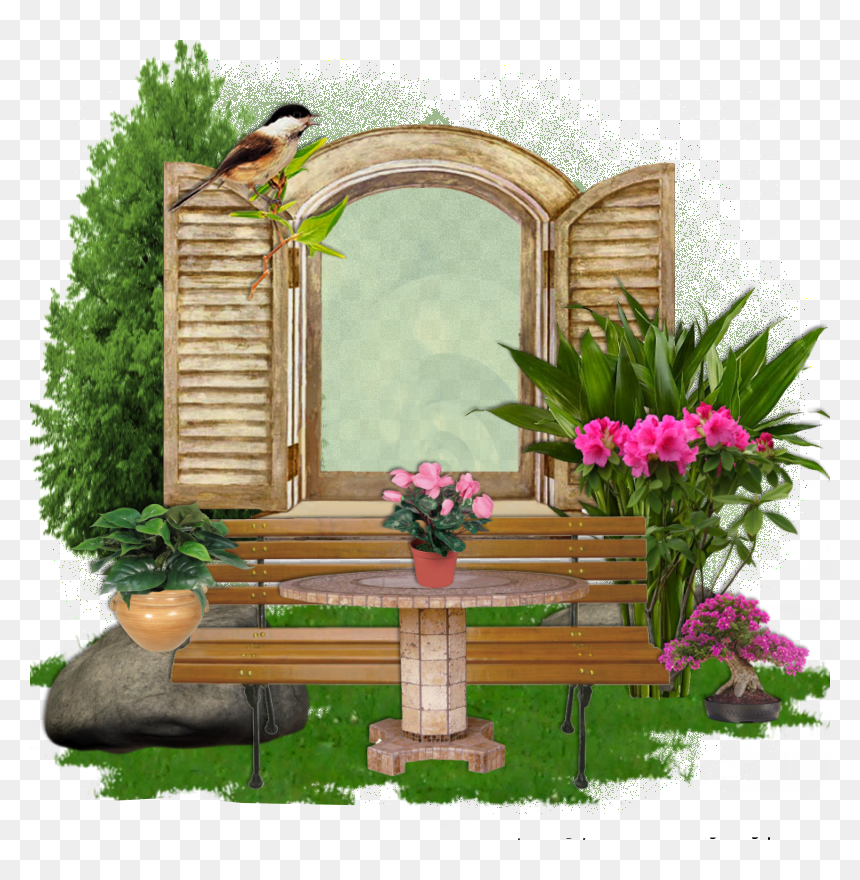 Cluster Jardinagem, HD Png Download - flower arch png