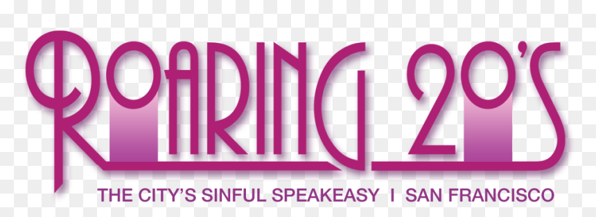 Roaring 20"s San Francisco - Roaring 20's Logo Png, Transparent Png - roaring 20s png