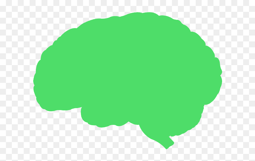 Silueta De Cerebro Png, Transparent Png - hair silhouette png