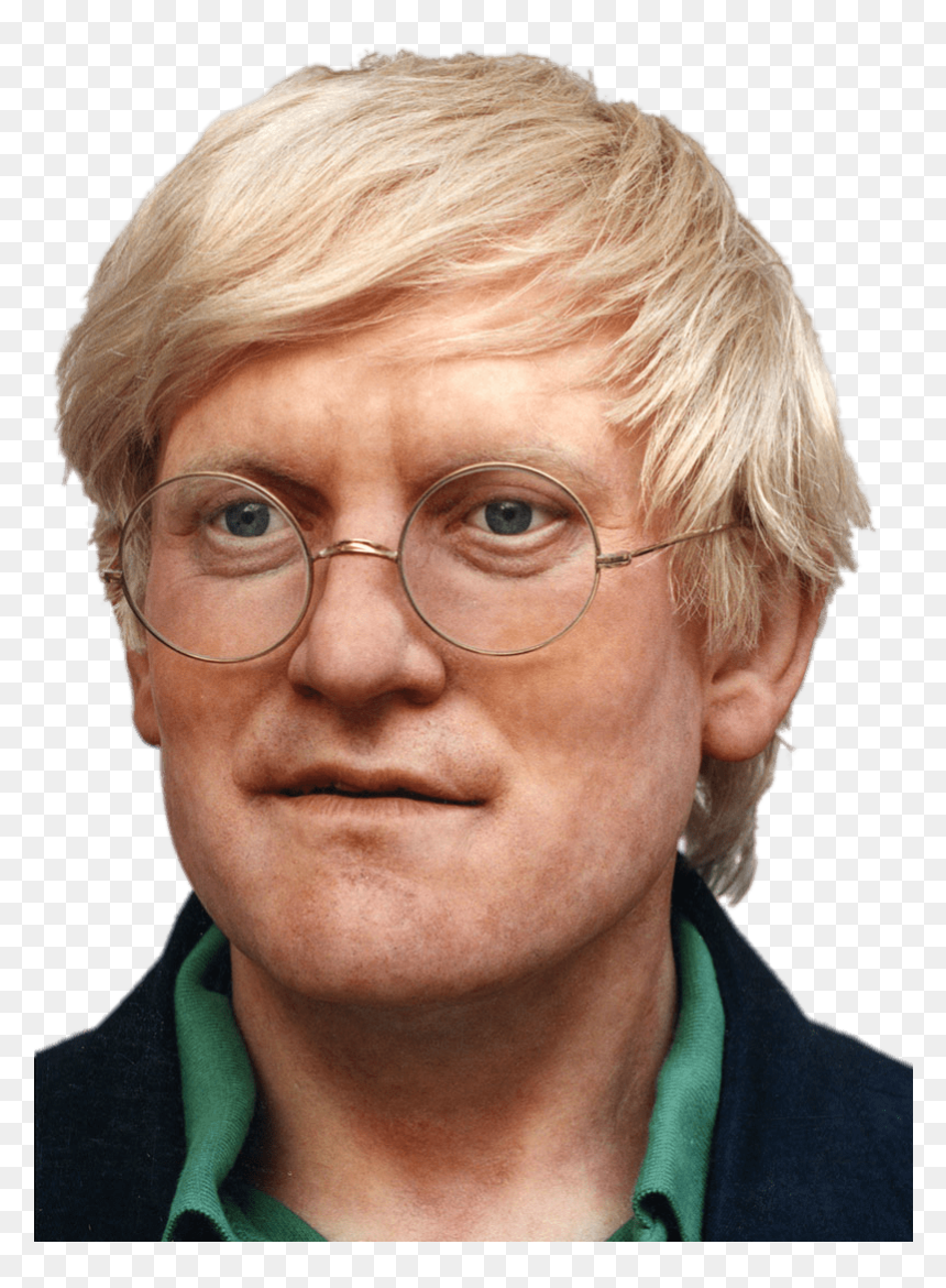David Hockney At Madame Tussauds - David Hockney Png, Transparent Png - david hasselhoff png