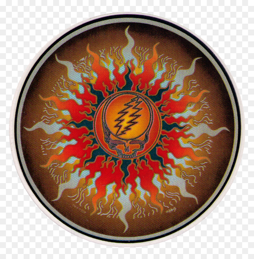 Hippie Sticker Grateful Dead, HD Png Download - steal your face png