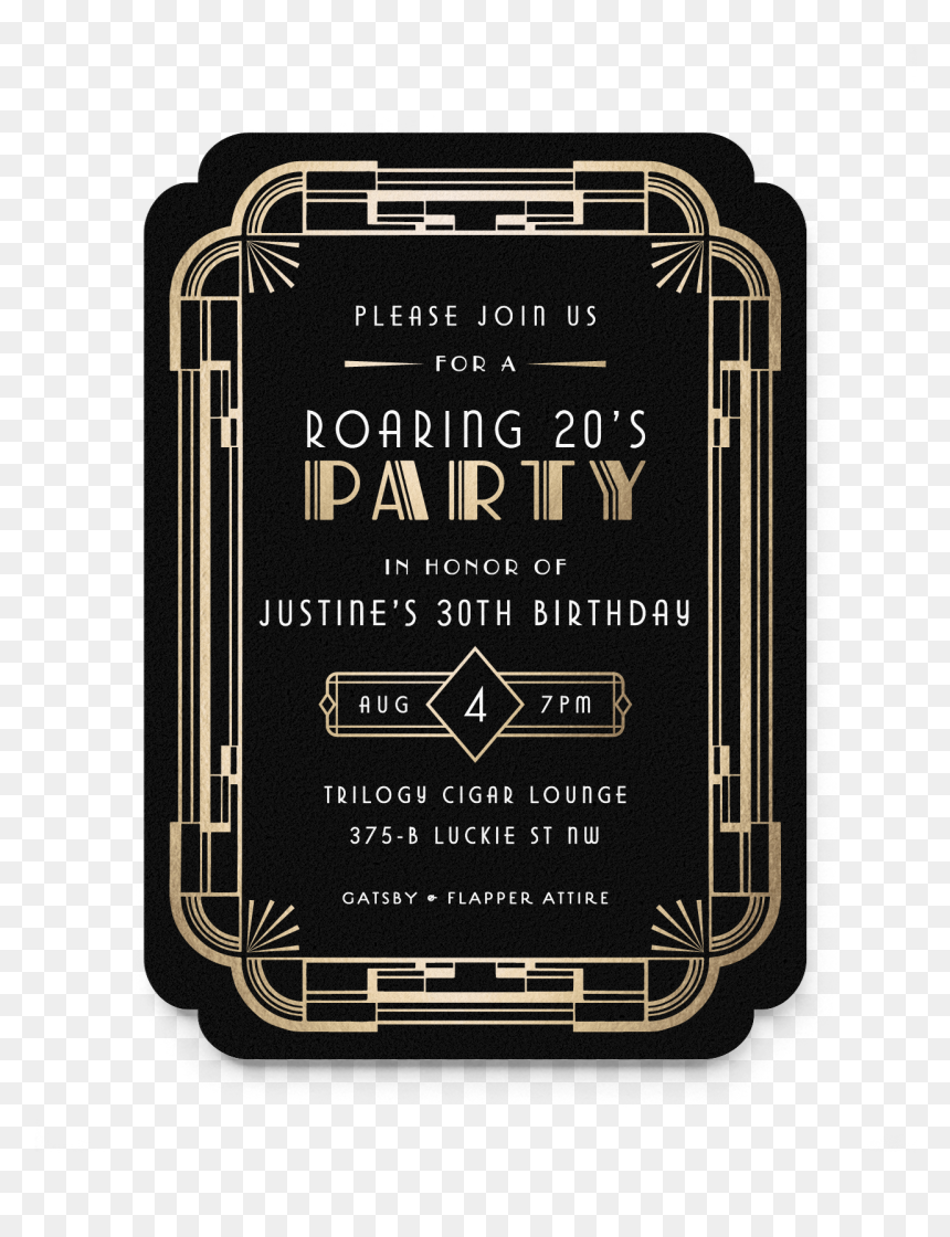 Illustration, HD Png Download - roaring 20s png