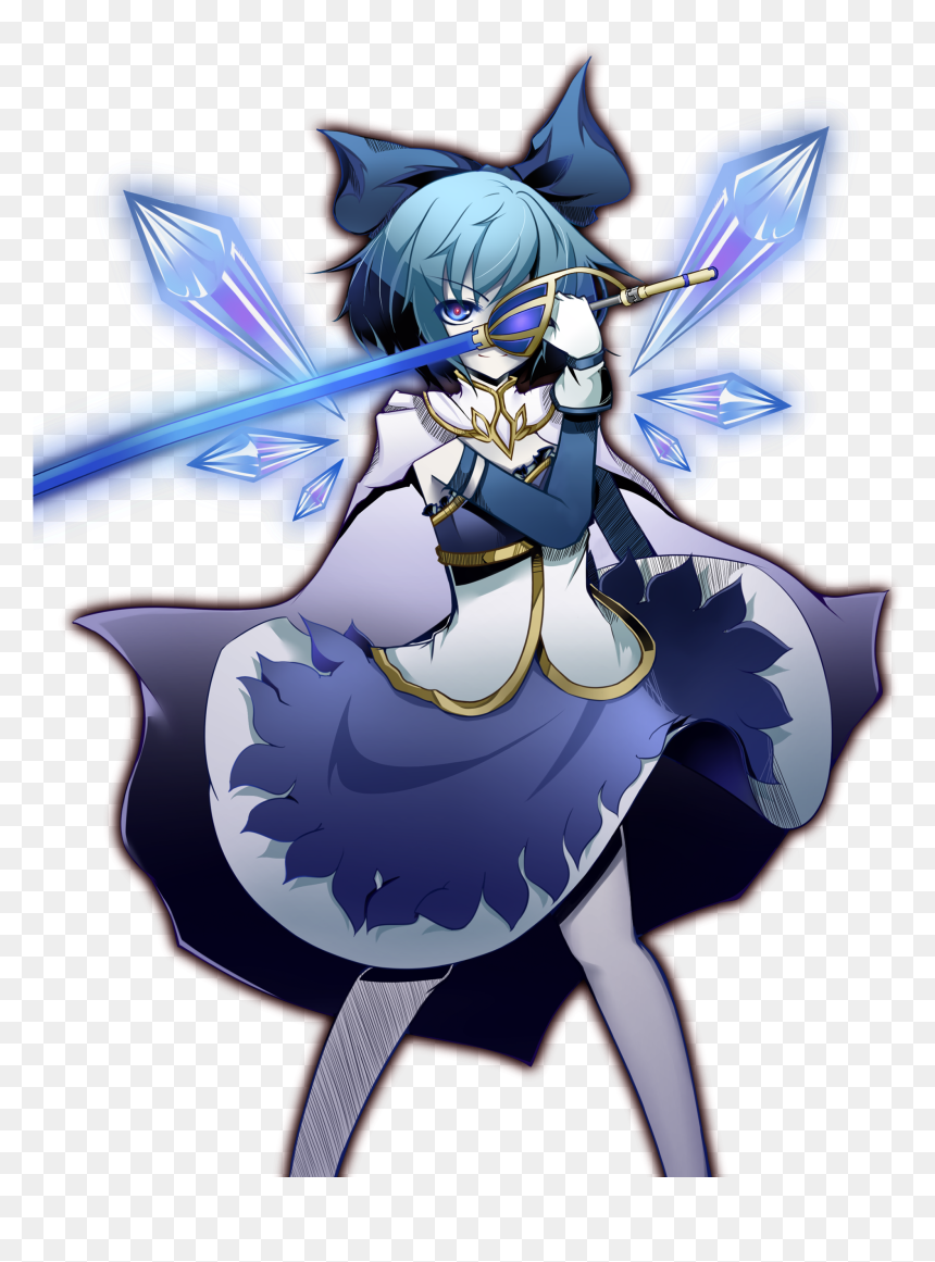 Sayaka Vs Cirno, HD Png Download - sayaka miki png